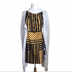 Vintage Roberto Cavalli Long Sleeves Abstract Print Tunic Size Large